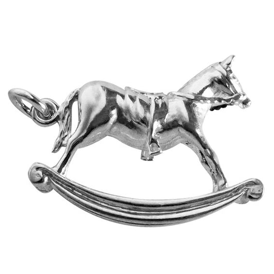 rocking horse charm