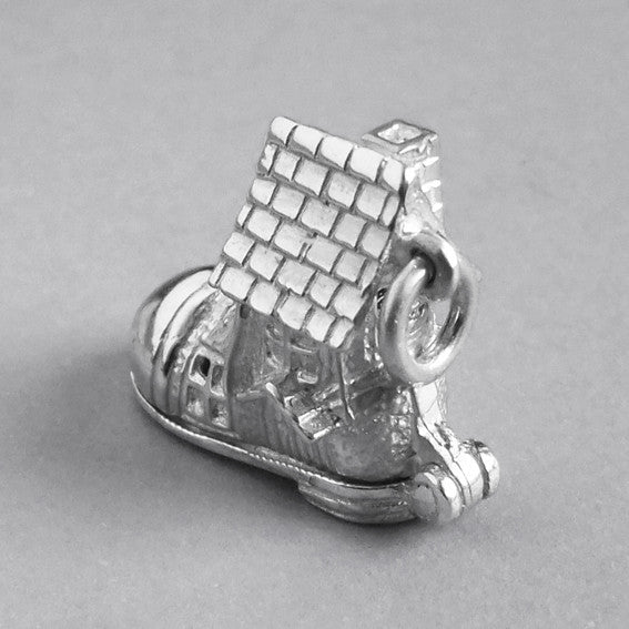 Woman Who Lived in a Shoe Pendant