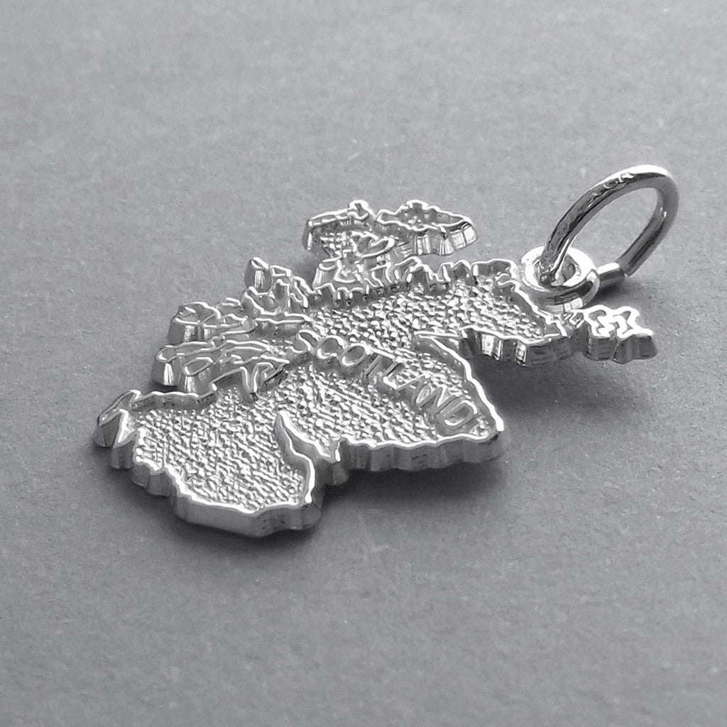 Scotland Map Charm