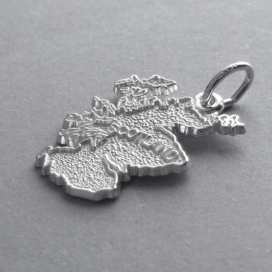 Scotland Map Charm