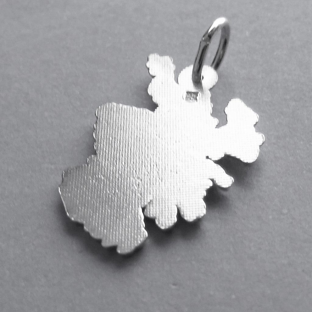 Scotland Map Charm