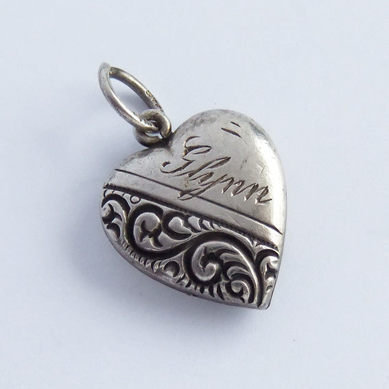 Vinage Sterling Silver Walter Lampl Heart Charm