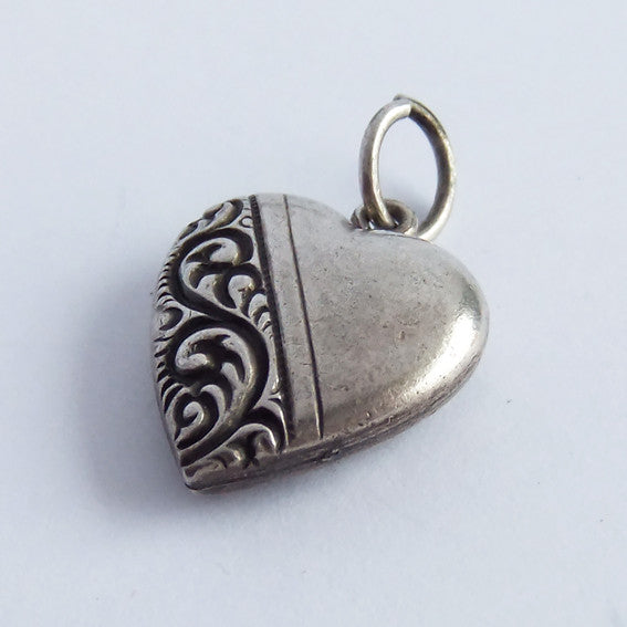 Vinage Sterling Silver Walter Lampl Heart Charm