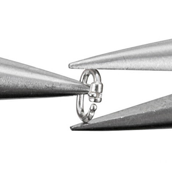 Sterling Silver Link Lock Locking Jump Ring