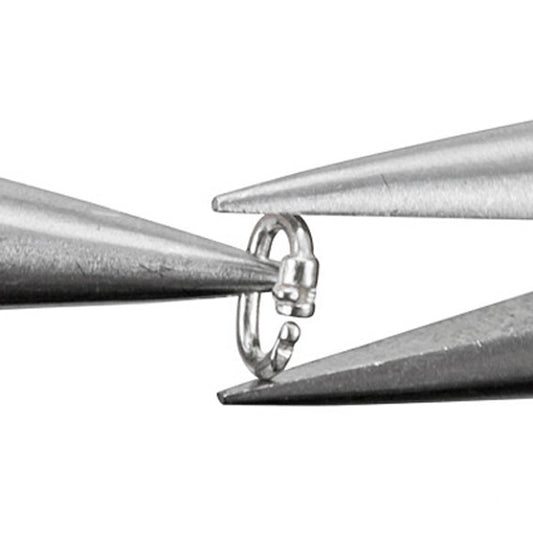Sterling Silver Link Lock Locking Jump Ring