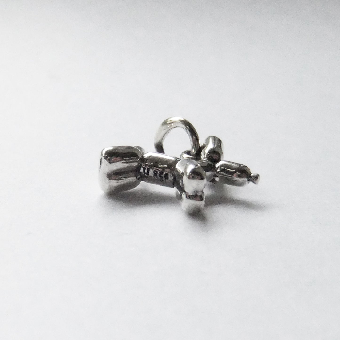 sterling silver toy balloon dog charm