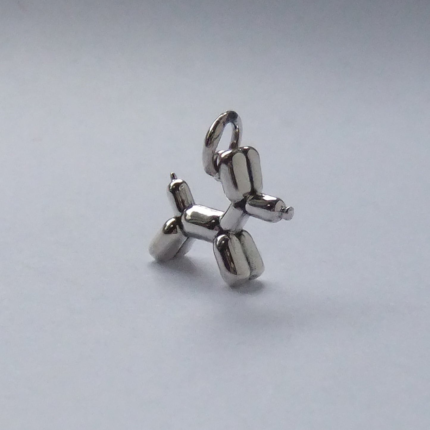 sterling silver balloon dog charm