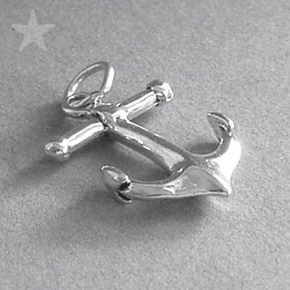 Sterling Silver Anchor Charm