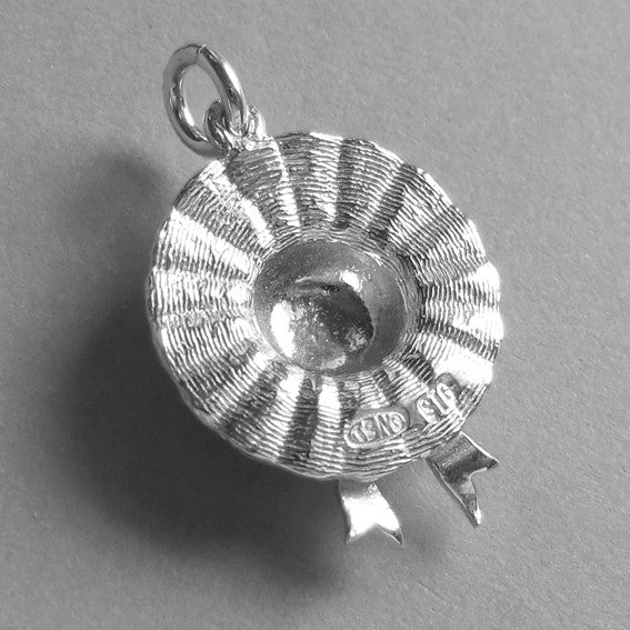 sterling silver sun bonnet charm