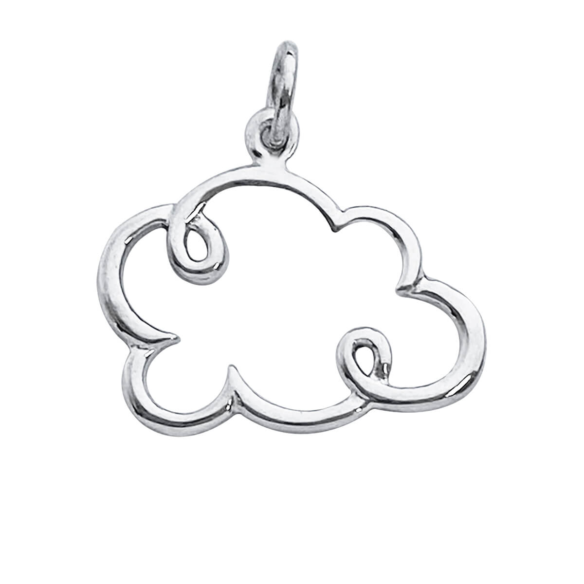 Sterling silver cloud charm from Charmarama Charms