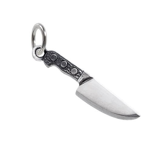 Kitchen knife charm cookery pendant