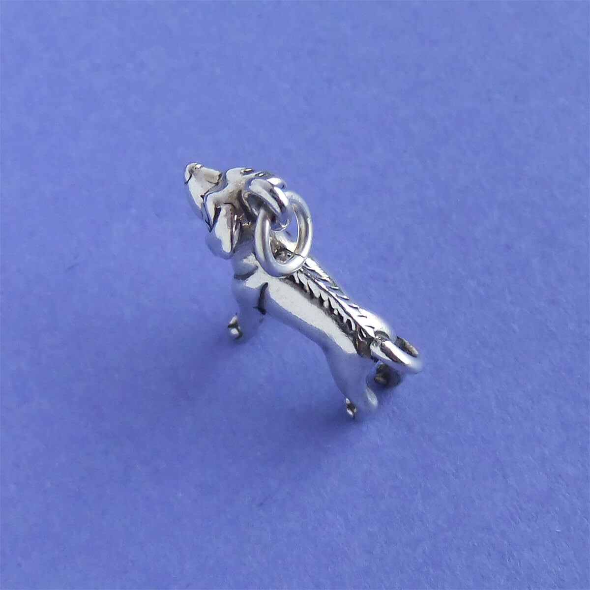 Sterling silver 925 Rhodesian Ridgeback dog pendant