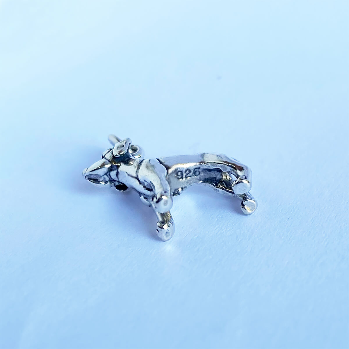 Rhodesian Ridgeback Dog Charm | Sterling Silver Pendant – Charmarama