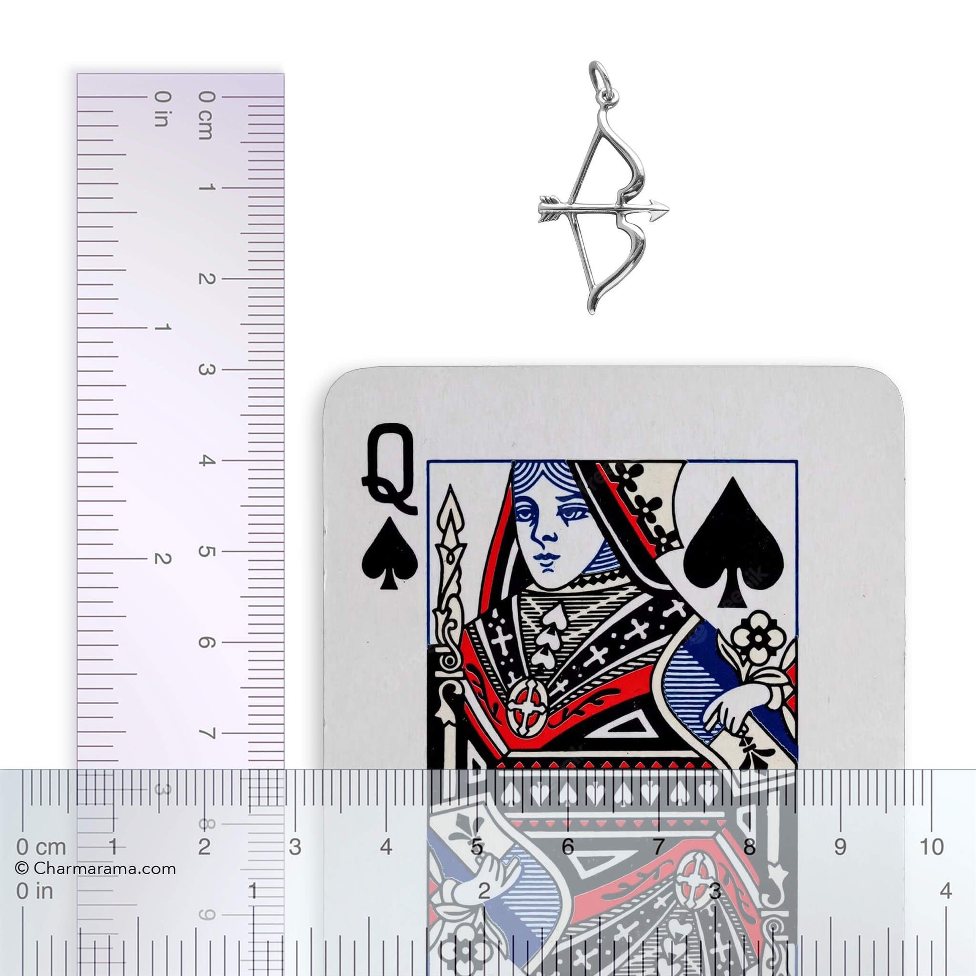 Charmarama bow and arrow charm