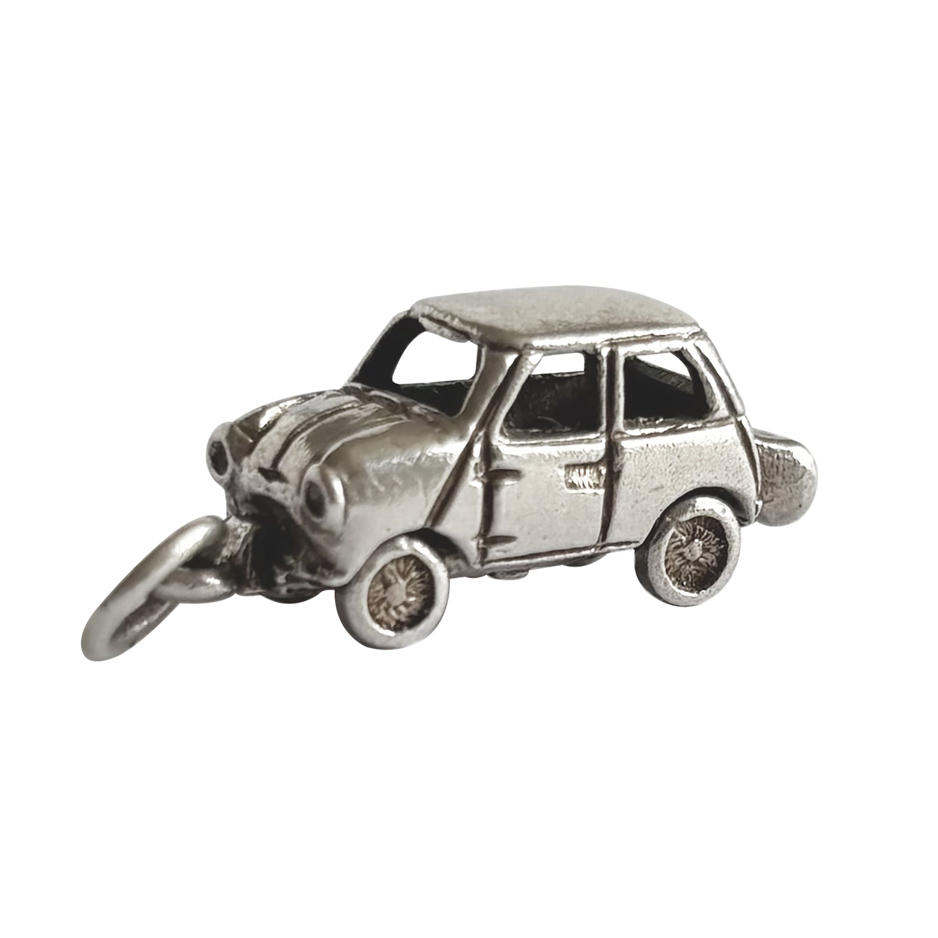 Car Tiny Charm Plano De Plata De Ley .925 X 1 Charms De Coches Y