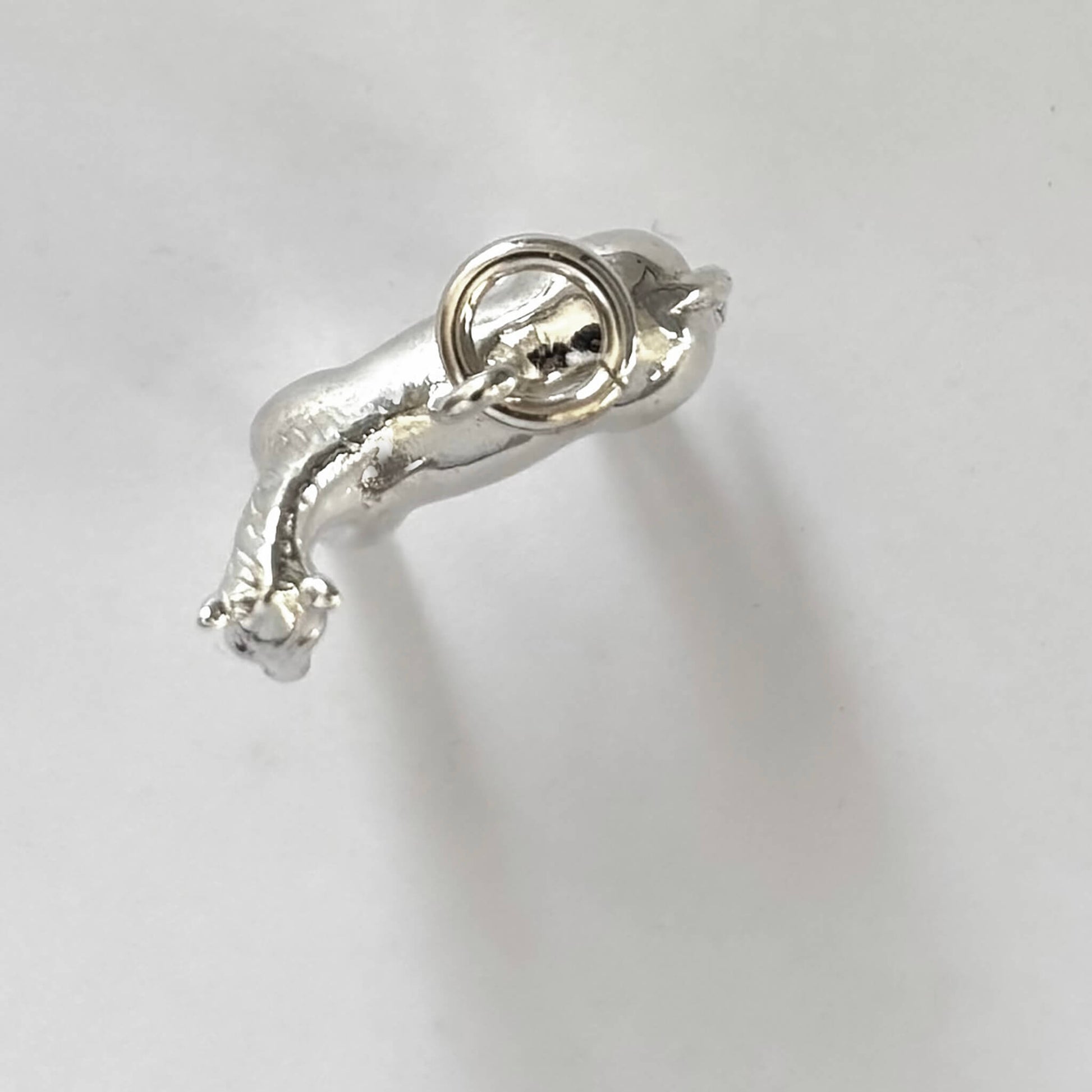 horse charm sterling silver pendant