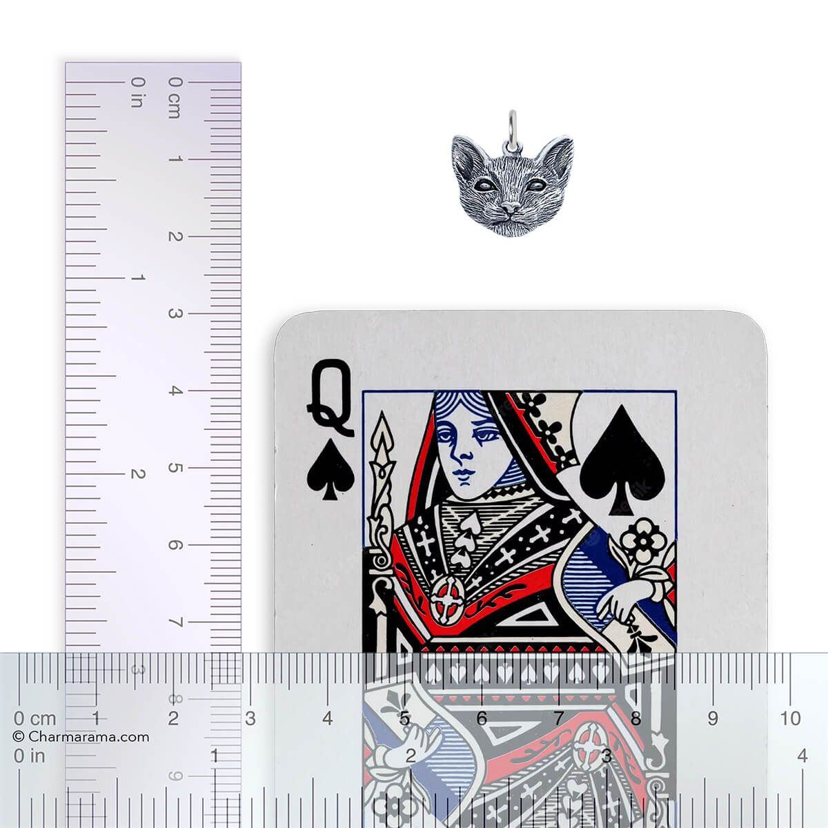 Charmarama cat charms in sterling silver