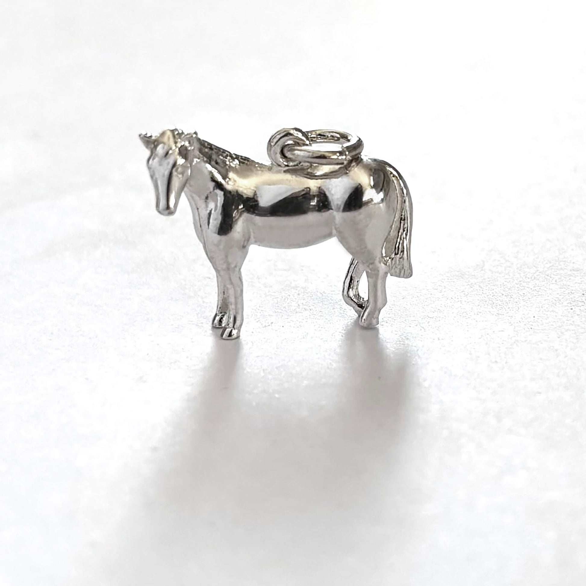 Sterling silver pony charm