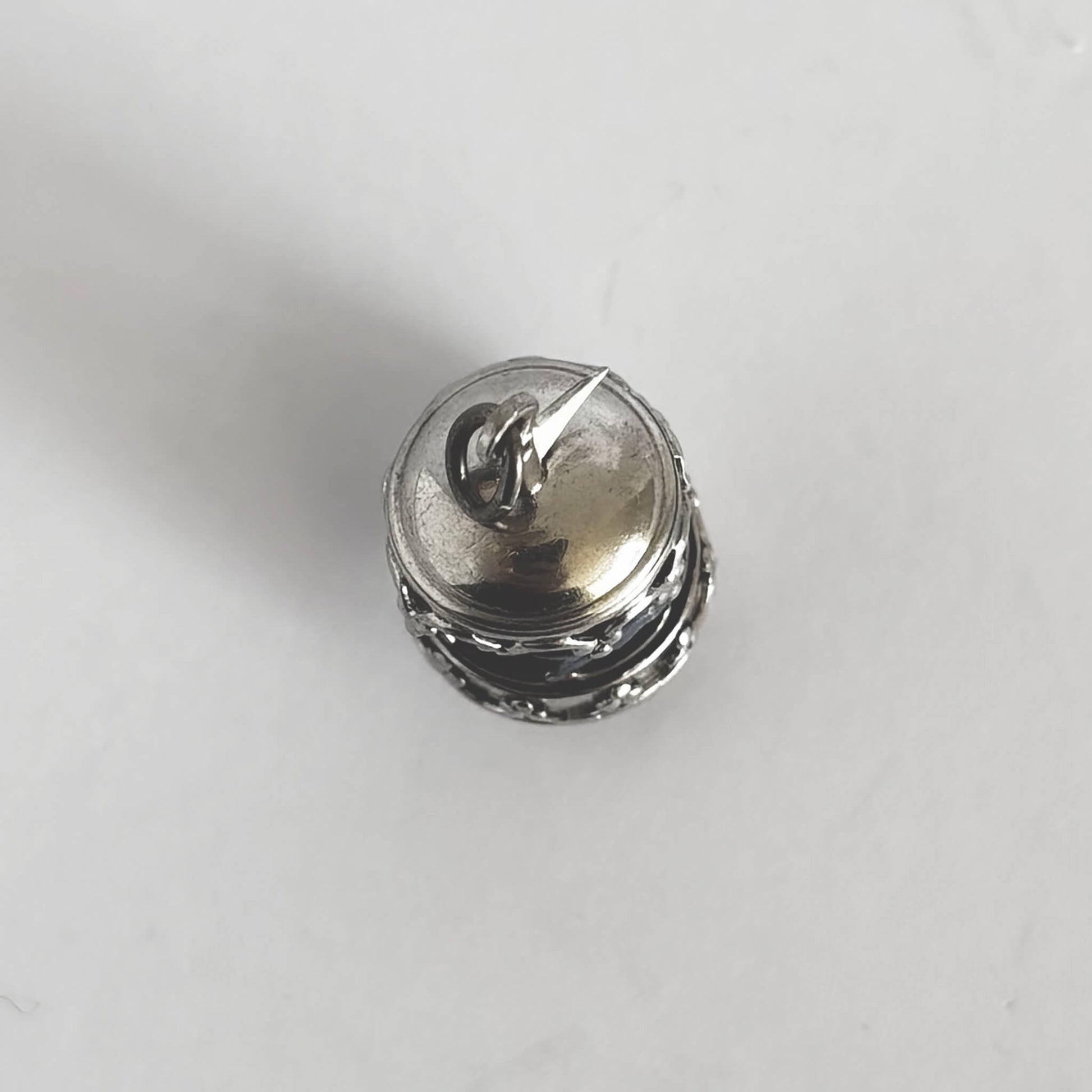 Vintage merry go round horses charm in sterling silver and enamel