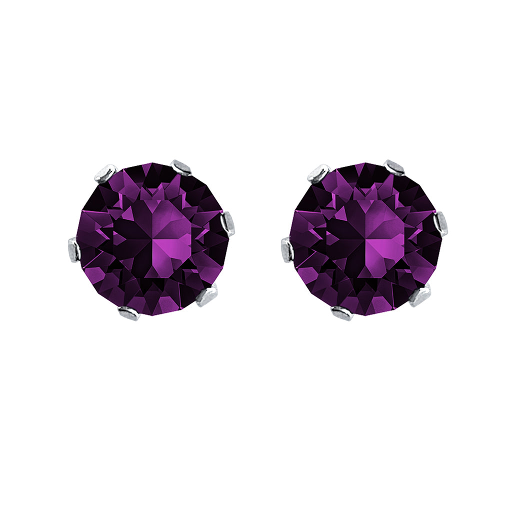 Amethyst earrings swarovski discount