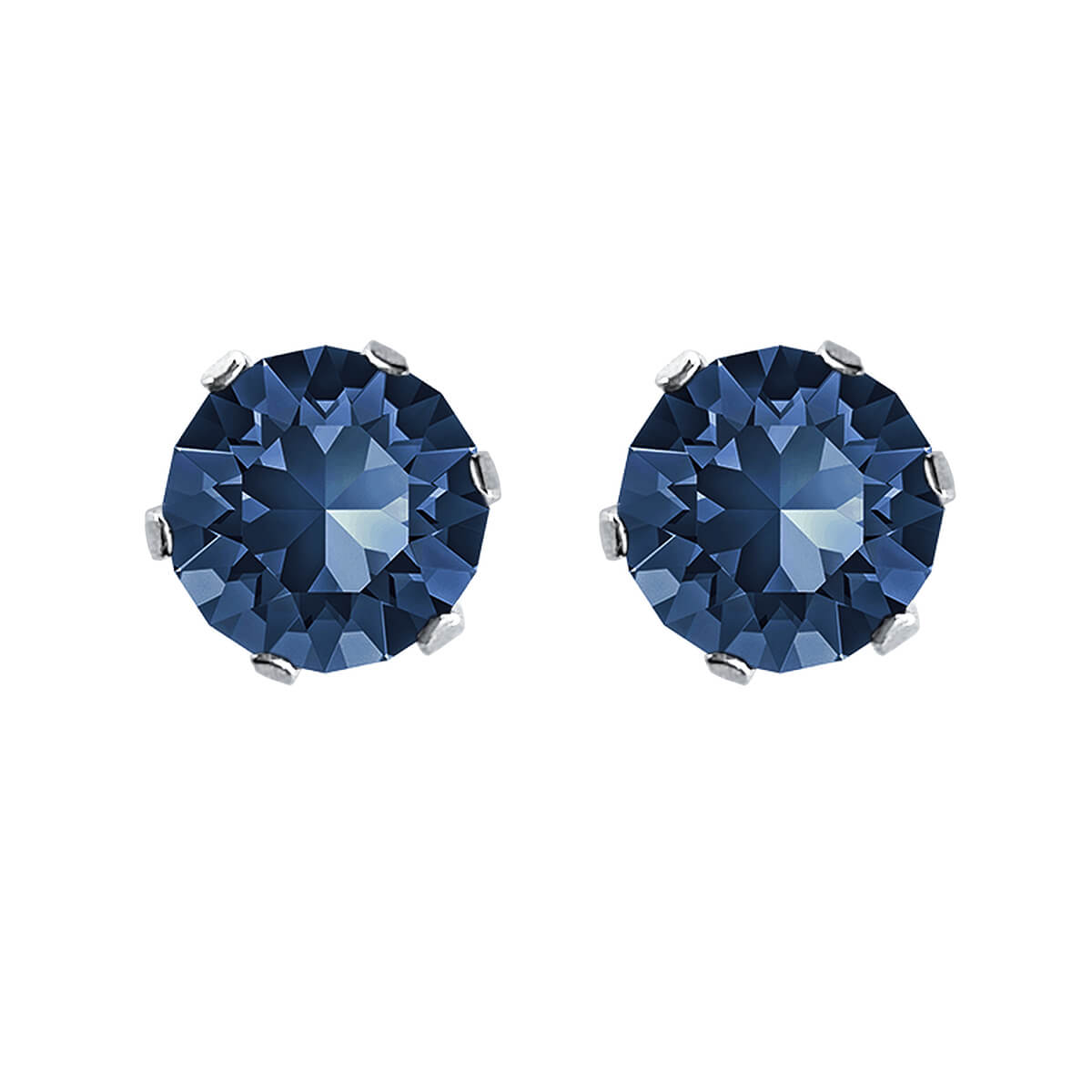 swarovski solitaire earrings | choice of colours montana