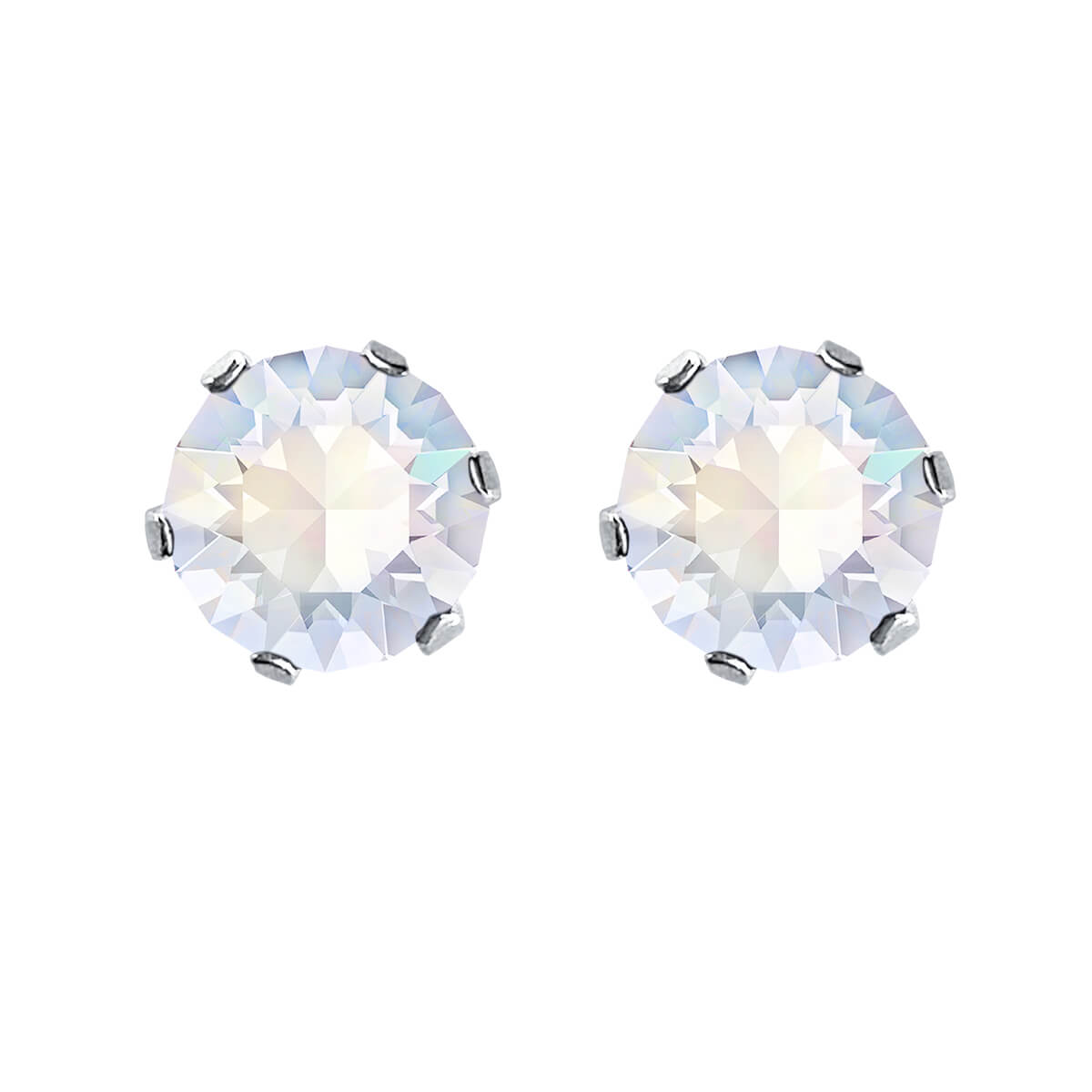 swarovski solitaire earrings | choice of colours