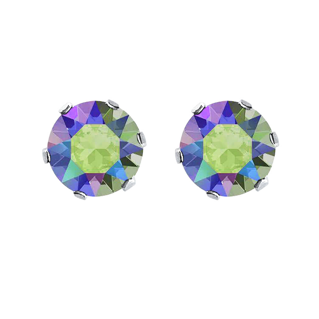 swarovski solitaire earrings | choice of colours paradise shine