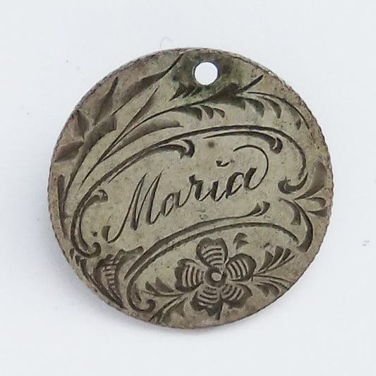 Maria Love Token Coin Charm