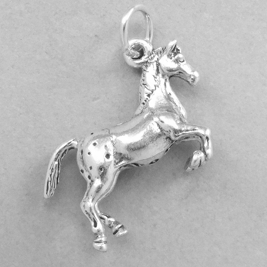 Appaloosa Horse Pendant in Sterling Silver