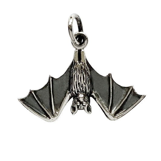 bat charm with open wings
