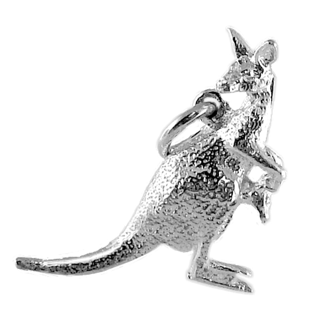 kangaroo and joey charm – 2 sizes medium