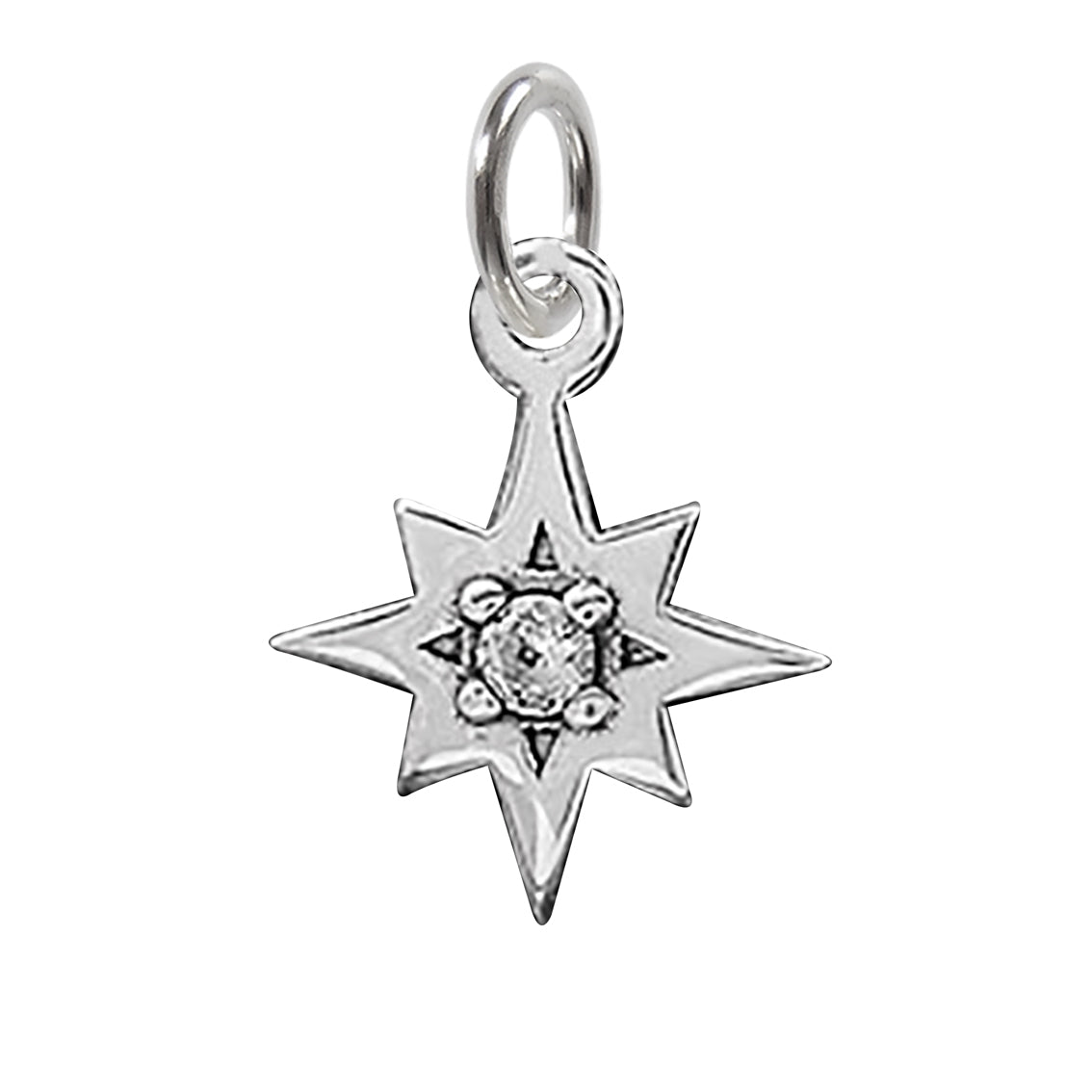 star charm with crystal