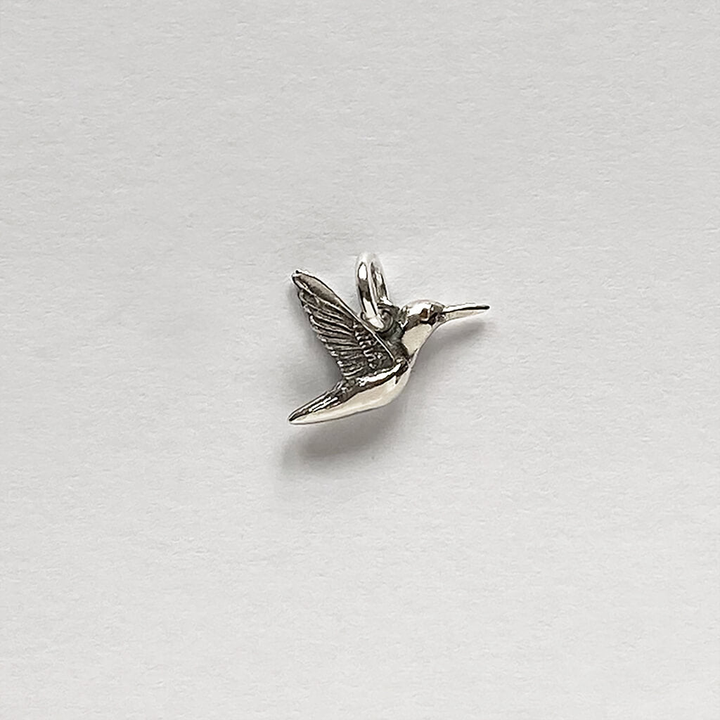 hummingbird charm — small
