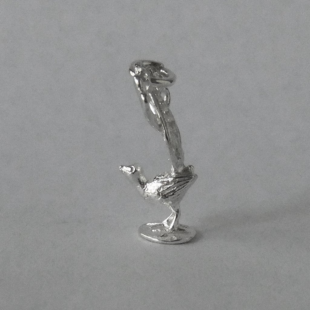 lyrebird charm small