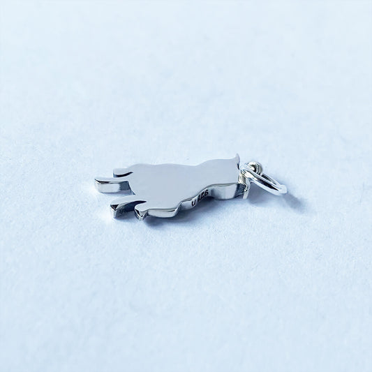 pitbull terrier dog charm