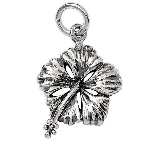 hibiscus flower charm