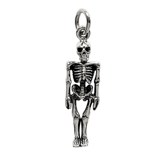 human skeleton charm