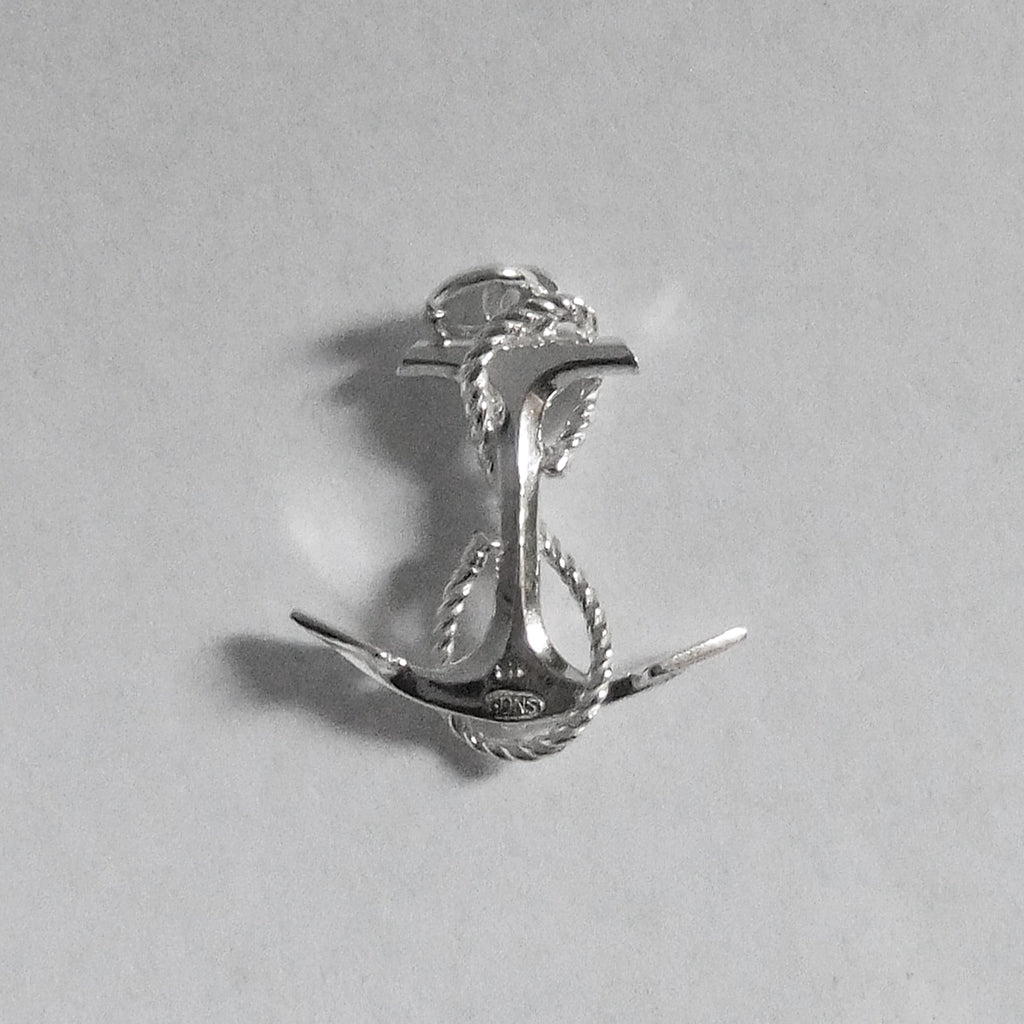 anchor and rope charm — large