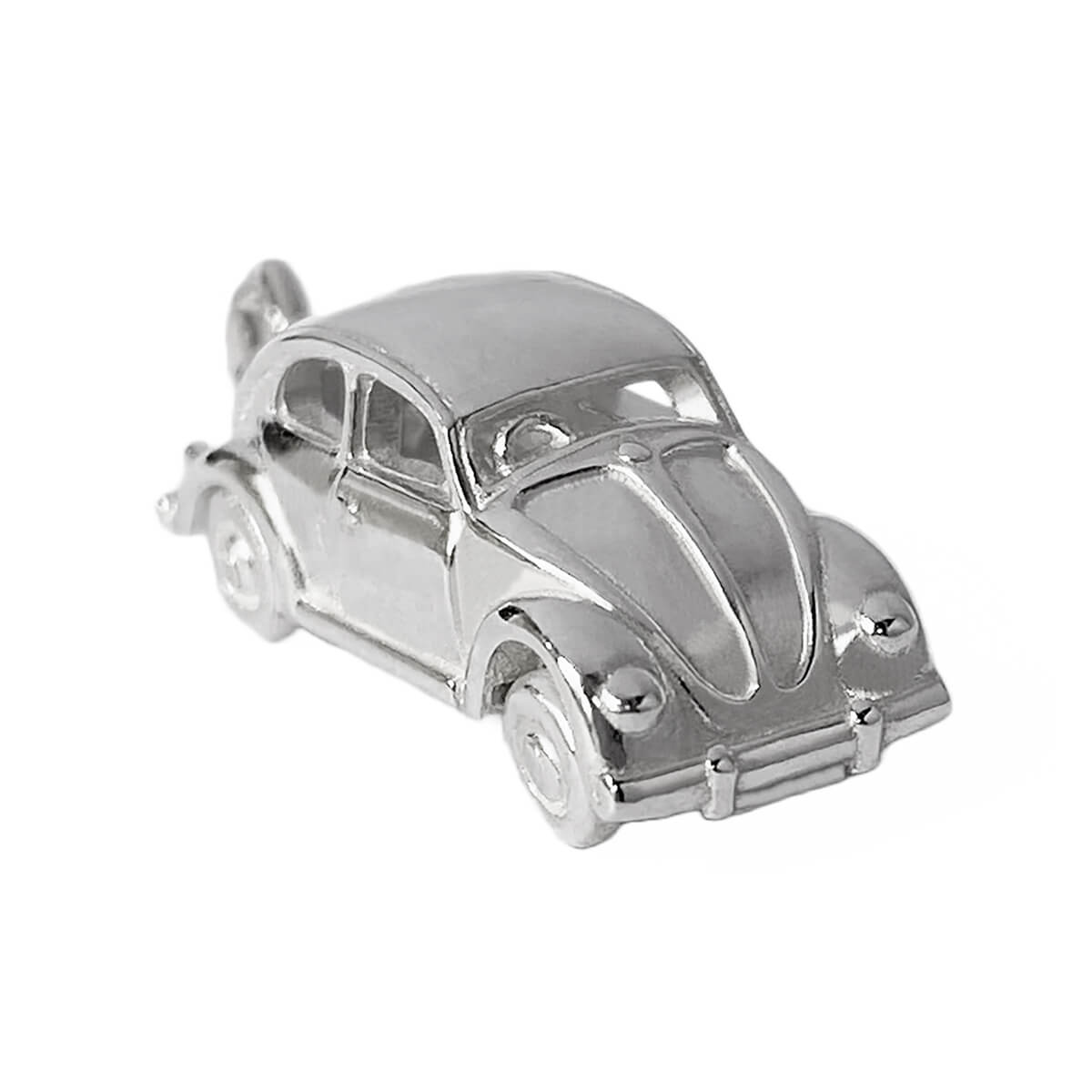 beetle car charm — moving wheels