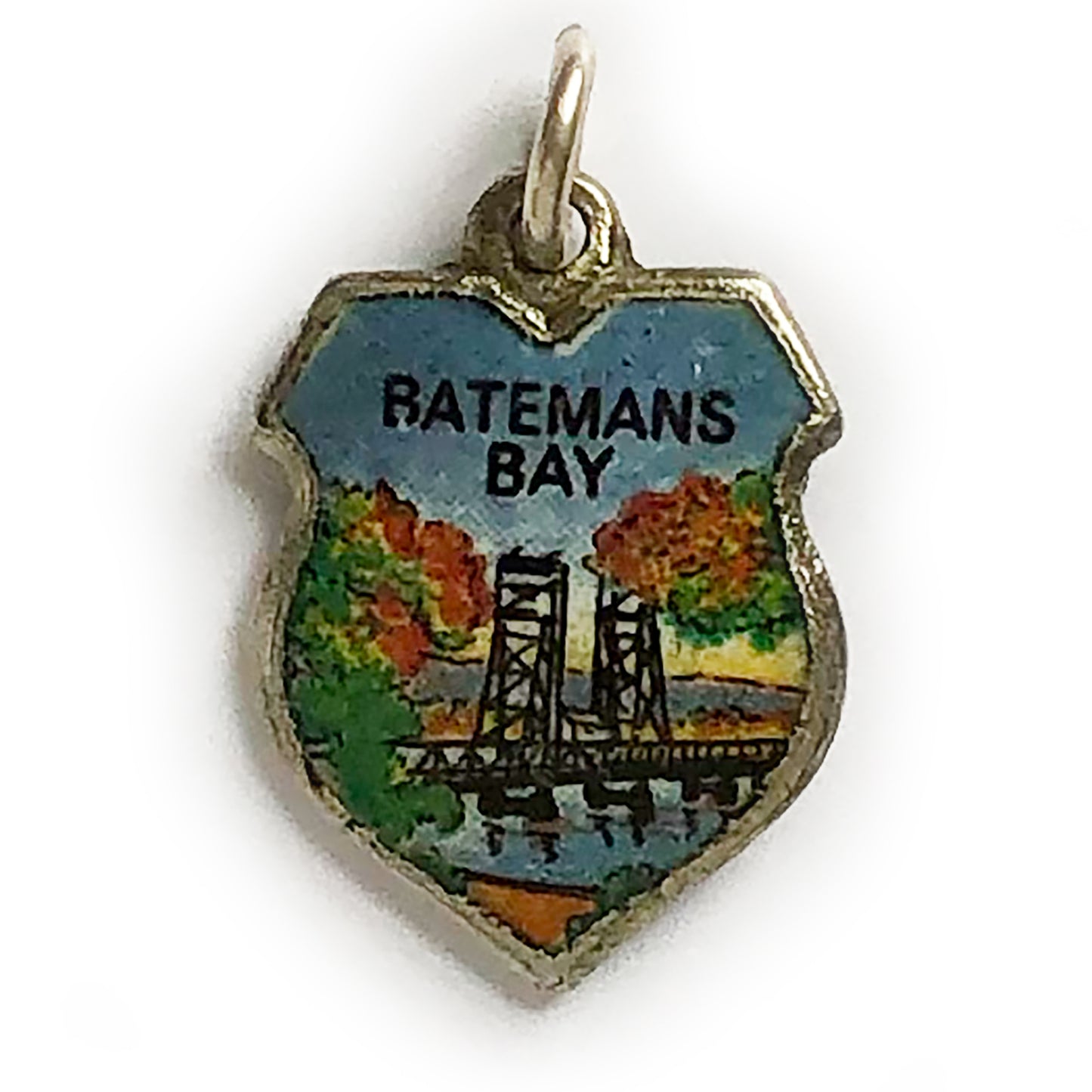 Batemans Bay Travel Shield Souvenir Charm