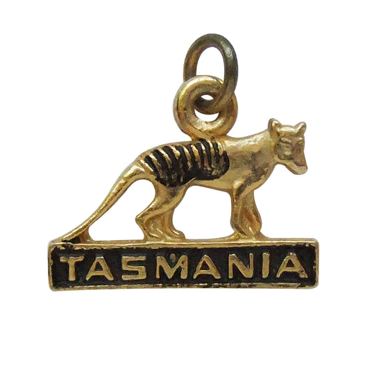 Tasmanian Tiger Charm Pendant
