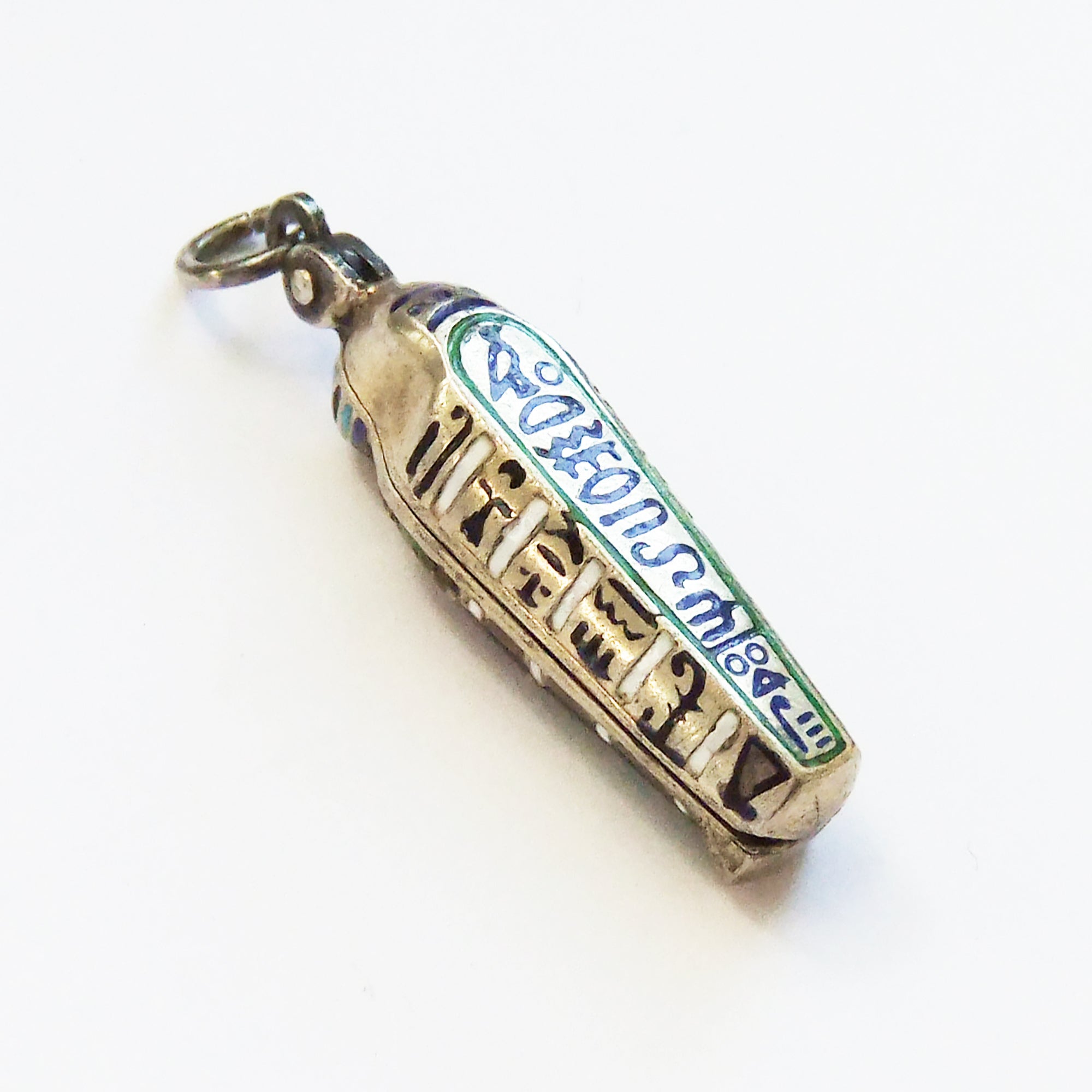 Mummy Egyptian Locket Sarcophagus shops Sterling Silver Necklace BeadRage BeadRage