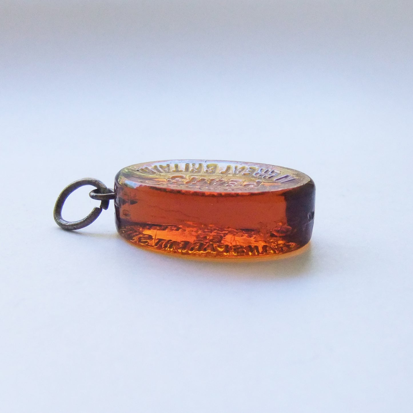 Miniature Glass Bar of Pears Soap Charm
