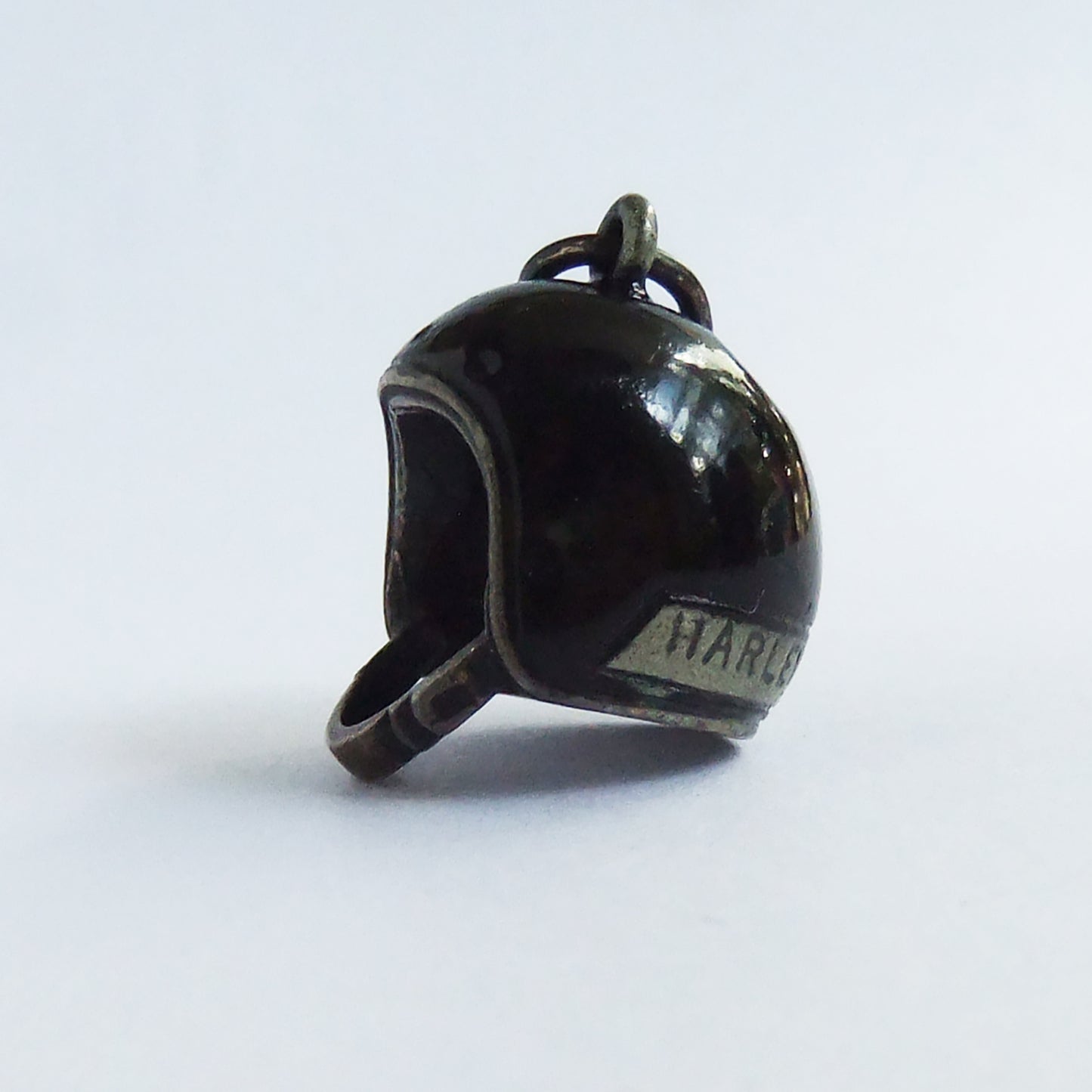 Harley Davidson Crash Helmet Charm VINTAGE