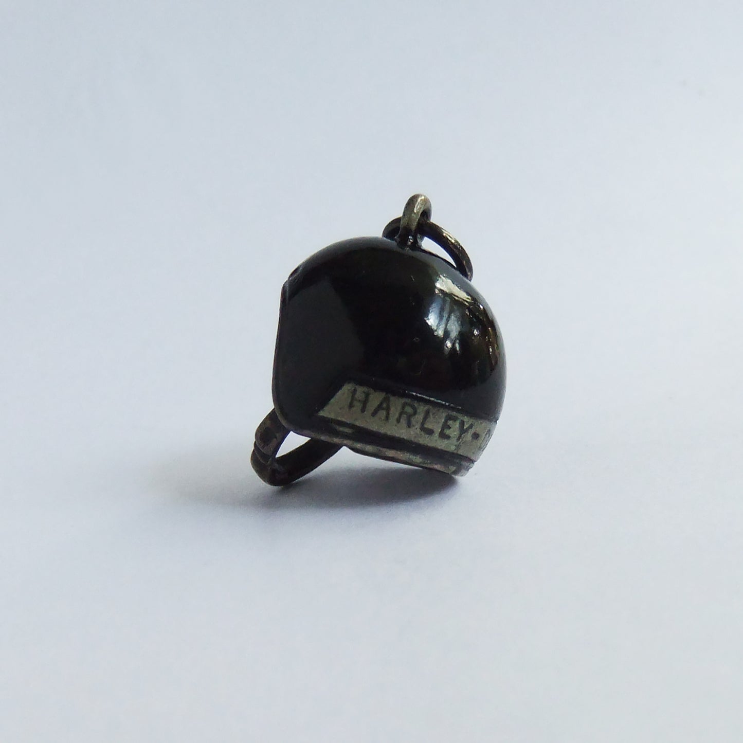 Harley Davidson Crash Helmet Charm VINTAGE