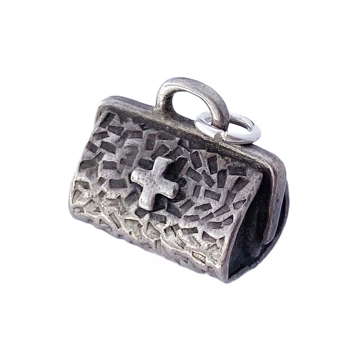 Vintage Danecraft medic’s bag charm sterling silver pendant from Charmarama