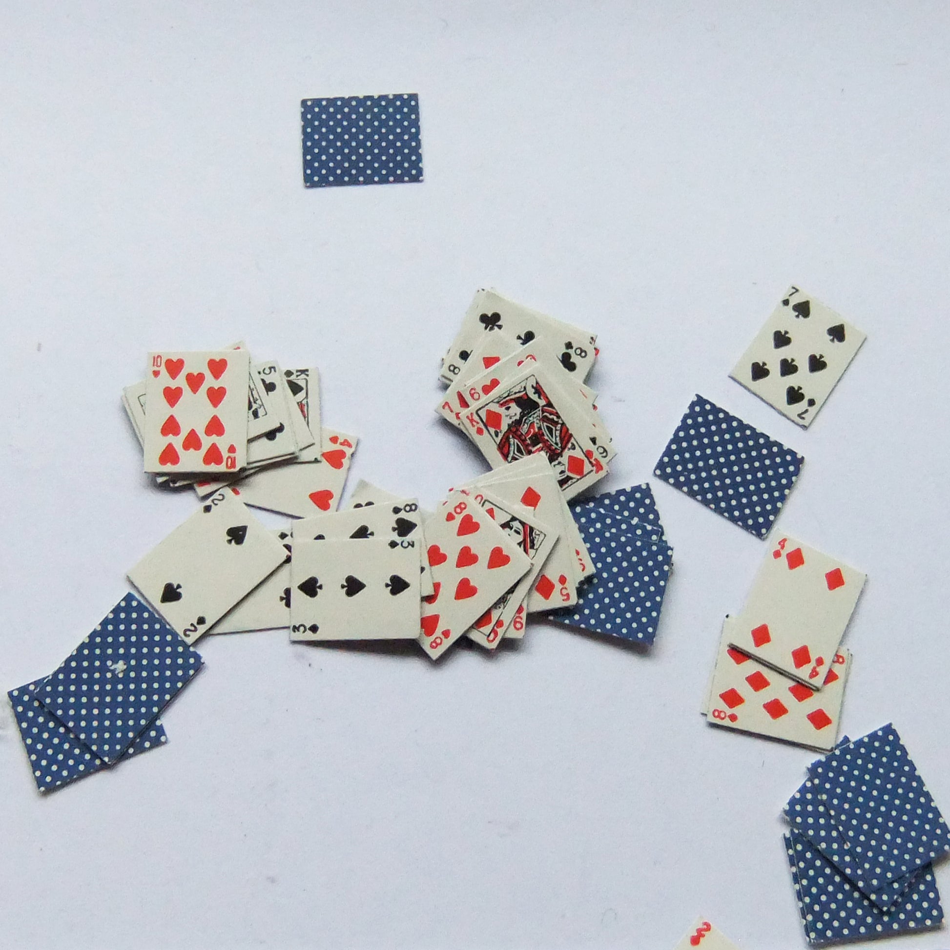 Miniature Playing Cards Charm