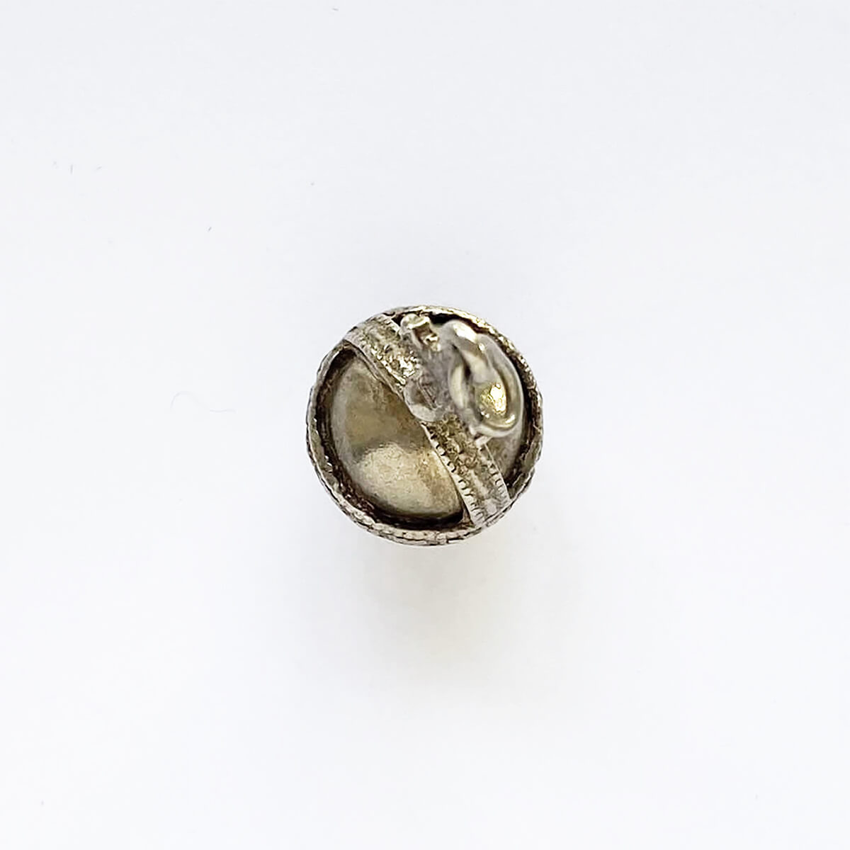 Vintage silver globus cruciger charm royal pendant from Charmarama Charms