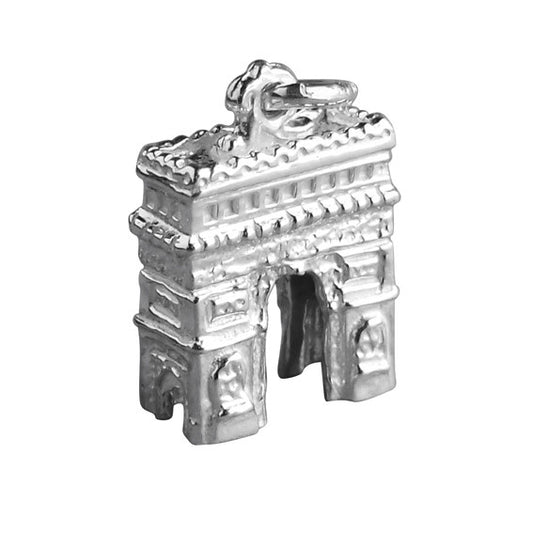 Sterling silver Arc de Triomphe charm France souvenir