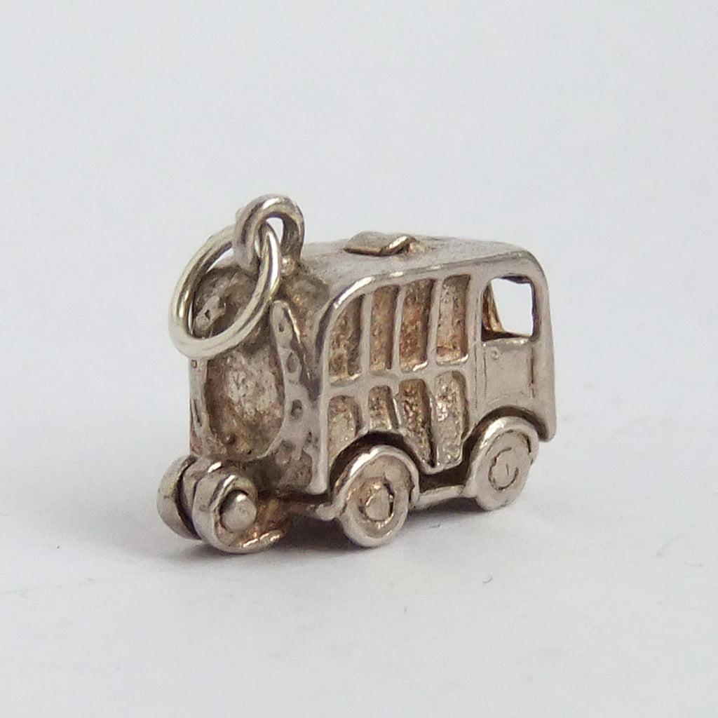 Vintage Nuvo Opening Horse Box Sterling Silver Charm